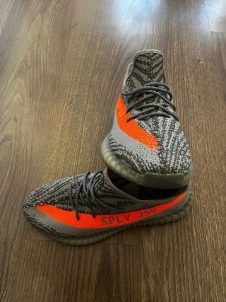 Adidas Yeezy Boost 350 V2 Gris Naranja