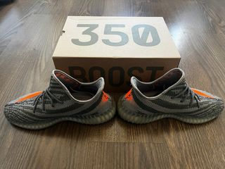 Adidas Yeezy Boost 350 V2 Gris Naranja