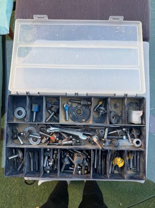 Maletín de brocas para fresadora y accesorios