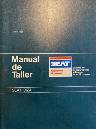 Manual Taller SEAT Ibiza 1986
