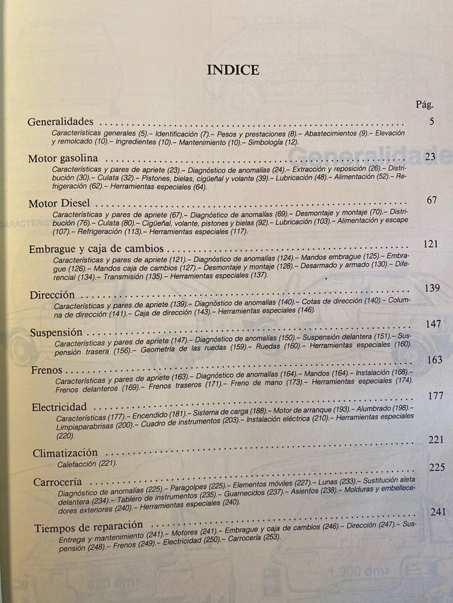 Manual Taller SEAT Ibiza 1986