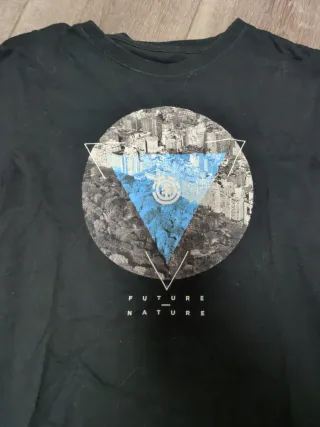 Camiseta Vans Negra Manga Corta