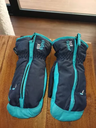 Manoplas Reusch Kids Esquí Niños Azul/Turquesa