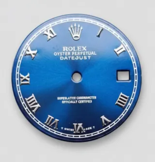 Esfera Rolex Oyster Perpetual Datejust Azul