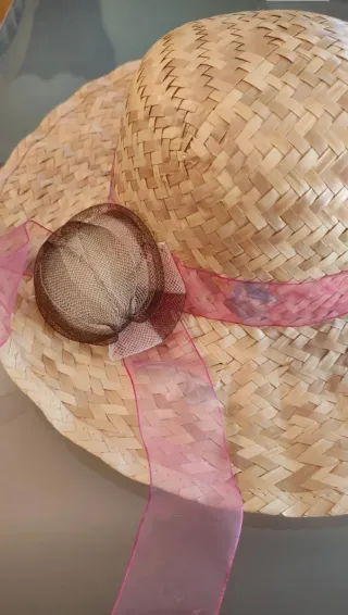 Sombrero de paja.