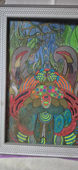 Quadro Psicadelico di Ec - Island