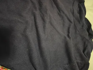 Jersey lana y pañuelo estampado