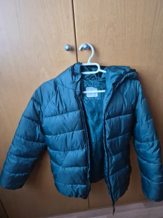 Abrigo niño 8-10 años verde