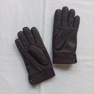 Guantes marrones piel Pedro del Hierro