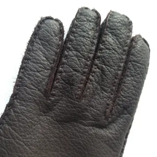 Guantes marrones piel Pedro del Hierro