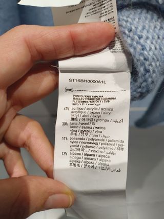 Jersey Trucco Azul Claro