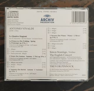 Vivaldi: Las Cuatro Estaciones Pinnock