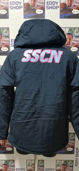 Parka Ufficiale SSC Napoli Blu Sponsor Kappa