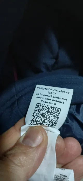 Parka Ufficiale SSC Napoli Blu Sponsor Kappa