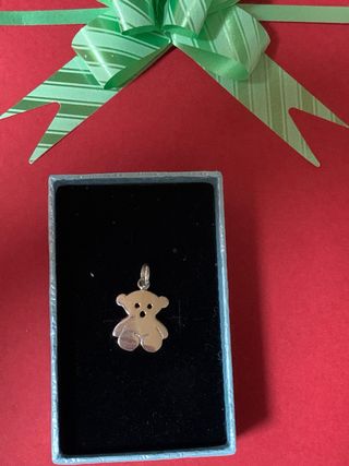 Colgante Oso Plata