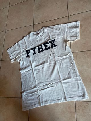 T-shirt Pyrex bianca