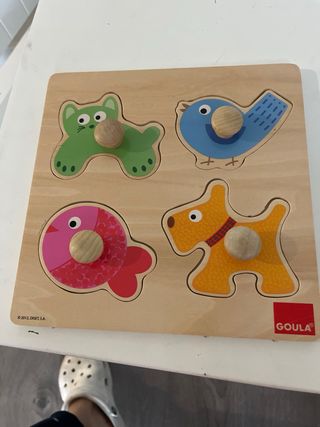Puzzles de madera para bebés 3 modelos