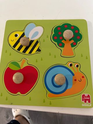 Puzzles de madera para bebés 3 modelos