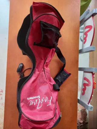 Hoverboard Dorado con Cargador , Mando y bolsa.