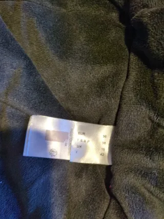 Parka premamá y porteo Vertbaudet negra