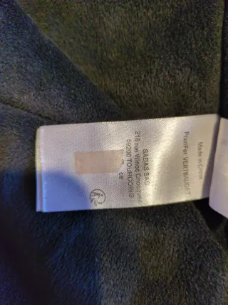 Parka premamá y porteo Vertbaudet negra