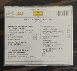 Mozart: Eine kleine Nachtmusik Bohm