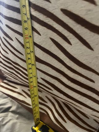 Bolso de ante con estampado cebra