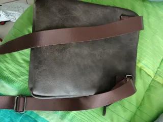 Borsa uomo eco pelle marrone Carrera