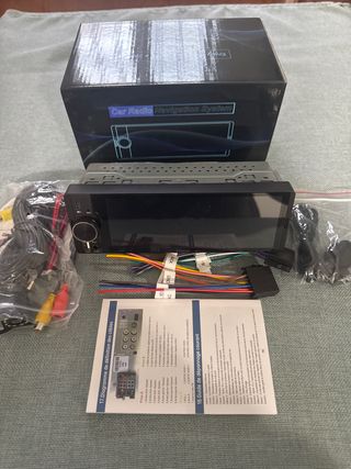 Radio Coche 1 DIN Universal Táctil