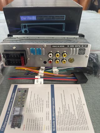 Radio Coche 1 DIN Universal Táctil