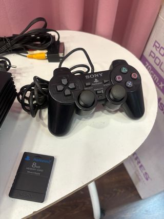 Console PS2 Fat Completa Sony Nera