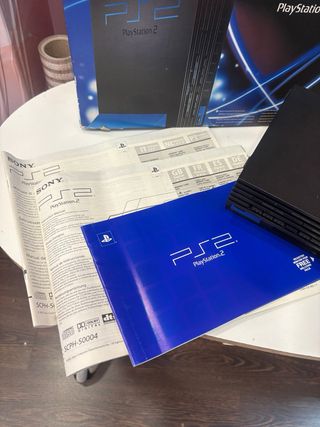 Console PS2 Fat Completa Sony Nera