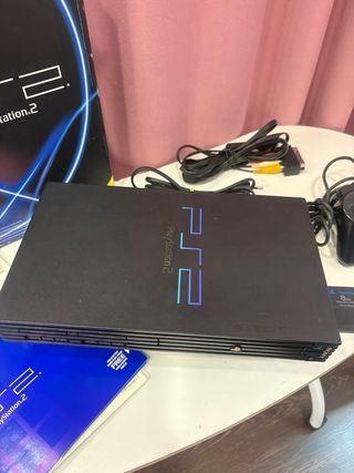 Console PS2 Fat Completa Sony Nera