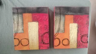 2 Piccoli Quadri Astratti
