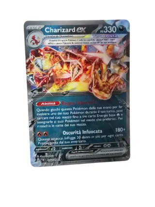 Charizard EX Teracristal PS330 Carta Pokemon