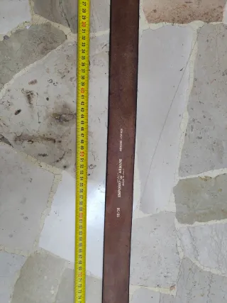 Cintura Emporio Armani in cuoio