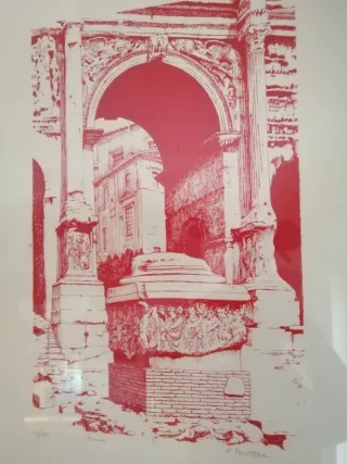 Serigrafia Roma 70x50