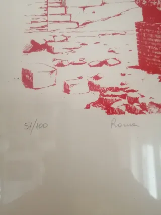 Serigrafia Roma 70x50