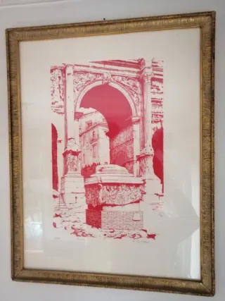 Serigrafia Roma 70x50