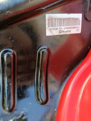 Carrito Crazy Cart Razor Rojo