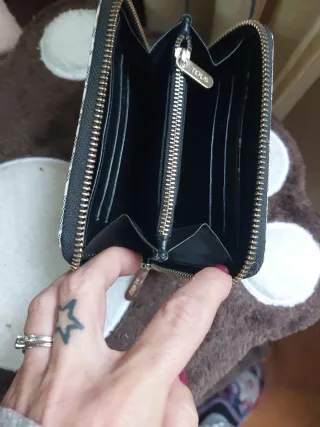 Cartera Tous Beige y Negra