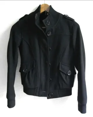 Chaqueta Negra Mujer