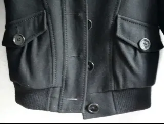 Chaqueta Negra Mujer