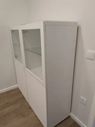 Aparador/Estante branco Besta Ikea