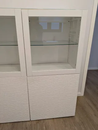 Aparador/Estante branco Besta Ikea