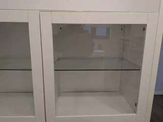 Aparador/Estante branco Besta Ikea