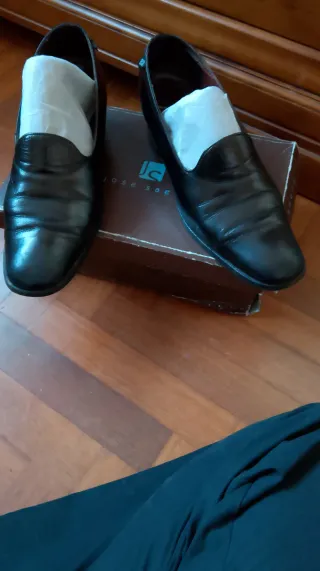 Zapatos de piel Jose Sae Marrón Talla 41