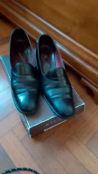 Zapatos de piel Jose Sae Marrón Talla 41