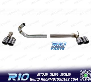 KIT ESCAPE BMW F30 F31 LOOK M3 COLAS DOBLES AMBOS LADOS