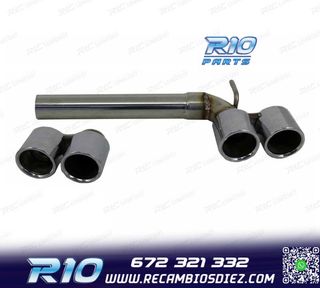 KIT ESCAPE BMW F30 F31 LOOK M3 COLAS DOBLES AMBOS LADOS